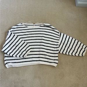 Free People- Striped Sweater- Size S